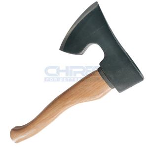 Chiree Tools Scout Hatchet ascia a testa forgiata in acciaio nero con manico in legno con trattamento termico - Product Image 1