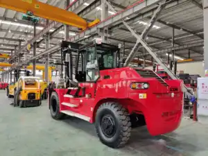 Carretilla elevadora diésel para exteriores con abrazadera de papel para almacén, piezas de goma para uso en China Ce Epa de 12-16 toneladas - Product Image 3