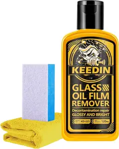 Deep Cleaning Polished Glass Cleaner Clear Color Car Glass Oil Film Remover Car Windshield Household Glass Water Spot Remover