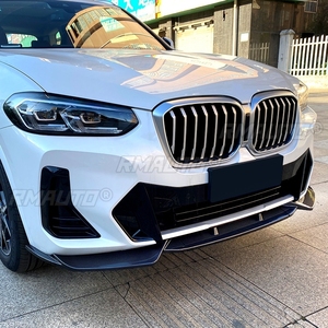 Para BMW X3 G01 X4 G02 IX3 G08 2021 2022+ Kit de carrocería con labio divisor de parachoques delantero, alerón, difusor, embellecedor protector de paquete M - Product Image 4
