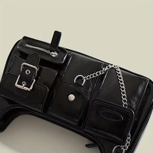 Nuevo bolso informal para mujer Axila Premium Sense, bolso de hombro, bolso de mensajero multibolsillo para motocicleta con puerto de nicho - Product Image 2