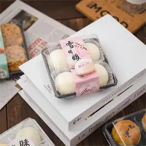 Contenants à gâteaux de qualité alimentaire boîtes d'emballage rondes rectangulaires Home Supermarket Dessert shop