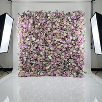 SPR Brautjungfernstrauß hochwertige 7D-künstliche Seidenblumen-Wand Hochzeitshintergründe für Hochzeitsdekoration