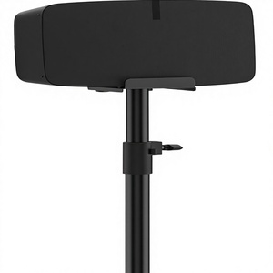 Soporte de Altavoz de Piso Ajustable en Altura para <span class=keywords><strong>Sonos</strong></span> Five/Play <span class=keywords><strong>5</strong></span> Gen 2, Soporte Vertical y Horizontal con Gestión de Cables, Negro - Product Image 1