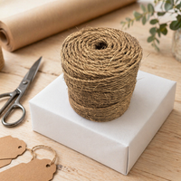 Options de couleurs riches avec une large gamme de longueurs, fil de sisal en fibres naturelles pour les lignes de production artisanales à grande échelle