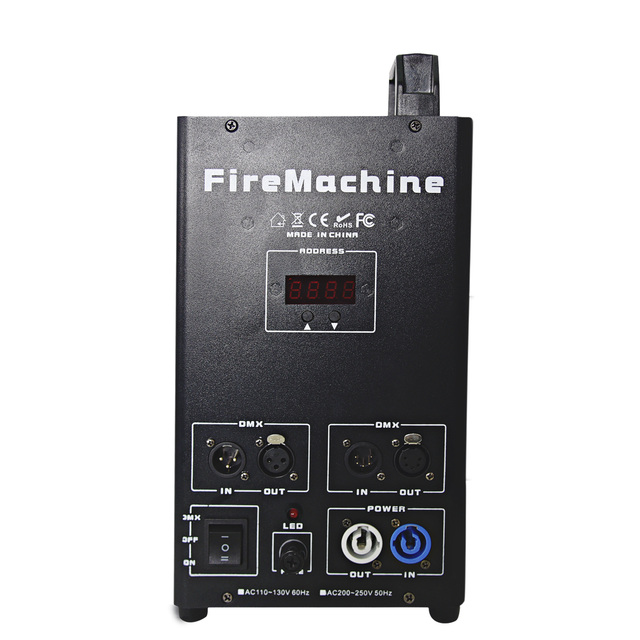 MOKE Single Head DMX Flame Projector Professional Stage Fire Effect Machine for Party Event Show