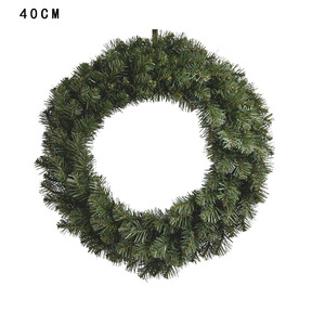 Handmade PVC <b>Christmas</b> <b>Decorations</b> Metal Wreath Door Hanging Ornaments for Home Wall Decor Commercial Space for Shopping Malls - Product Image 6