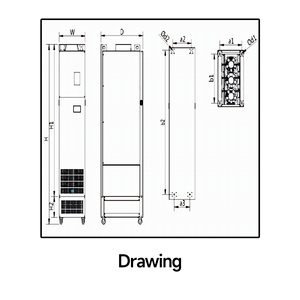 Hiệu suất cao AC Motor V/f điều khiển VFD chuyển đổi chuyển đổi tần số 220V 380V 400W 750W 1.5KW 2.2kw 3.7kW 5.5KW VFD ổ đĩa - Product Image 4
