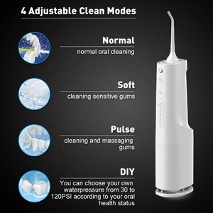 FOMIS <span class=keywords><strong>Irrigador</strong></span> Bucal Eléctrico Portátil IPX7 a Prueba de Agua para Limpieza <span class=keywords><strong>Dental</strong></span> en Casa y Viajes, Diseño de Hilo <span class=keywords><strong>Dental</strong></span> Acuático - Product Image 4