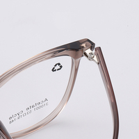 Monturas Ópticas Redondas de Acetato, Clásicas y Modernas, Hechas en China, para Hombre y Mujer, para Cualquier Forma de Rostro, Gafas de Lectura Duraderas