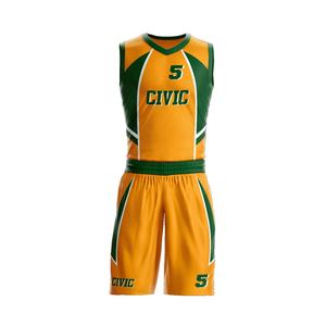 Оптовая продажа, индивидуальная сублимационная баскетбольная форма, новый дизайн, майки без рукавов, одежда для команды, высокое качество - Product Image 1