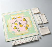 Tapis de Mahjong Américain Ultime en Gros, en Stock, Absorbant l'Eau, Antidérapant et Silencieux pour Tables de Jeu à Domicile