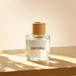 Meilleur Prix Haute Qualité Luxe Bouteilles Diffuseurs Rondes en Verre Transparent 50ml pour Désodorisant Voiture et <span class=keywords><strong>Parfum</strong></span> avec Bouchon à Vis et Bâtonnets en Rotin - Product Image 4