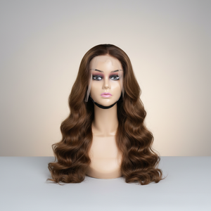 Encontrar Cabello Humano Virgen Brasileño Similar a Loose Deep Wave Natural Long Front, 100% Cabello Humano Transparente para Base Más Oscura - Product Image 3