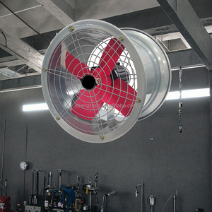 Bán Chạy Nhất Hiện Đại Công Nghiệp Dòng Chảy Hướng Trục Treo Tường Duct Fan Thiết Kế Mới 220V AC Động Cơ Tiếng Ồn Thấp 40dB + Trang Trại Thông Gió Người Hâm Mộ - Product Image 5