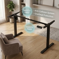 Cadre de table élévatrice électrique intelligente AOR, bureau DIY extensible à moteur unique, table de gaming, vente en gros usine