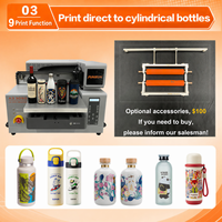 Usine machine d'impression cylindrique de cadeau de taille A3 pour les imprimantes de cas de téléphone portable de petites entreprises de Chine