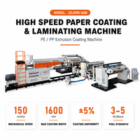 Machine de laminage et de revêtement automatique JZLM90-1600, largeur de revêtement 1600 mm, machine électrique pour papier, feuille, film non tissé, plastique