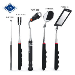 Teleskopisch Verstellbarer Tragbarer Inspektionsspiegel Magnetisches Aufhebewerkzeug Mit LED-Licht für Autoreparatur Aufhebewerkzeug - Product Image 1