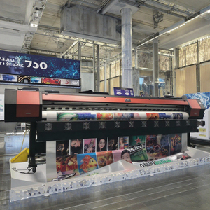 Large Poster Canvas Printer 3.2m Roll to Roll Eco <b>Printing</b> <b>Machine</b> Big Size Inkjet Printer - Product Image 1