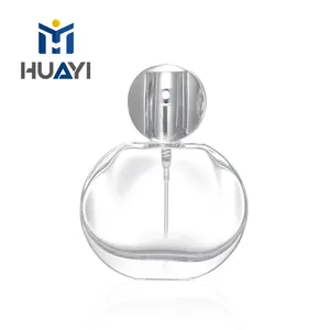 Diskon besar produsen Cina semprotan desain 30Ml kaca botol parfum unik dengan tutup