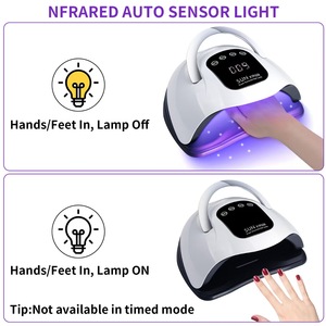 Lampe UV/LED professionnelle haute puissance à séchage rapide pour ongles en gel, en plastique, équipement d'amélioration des ongles, vente en gros - Product Image 5