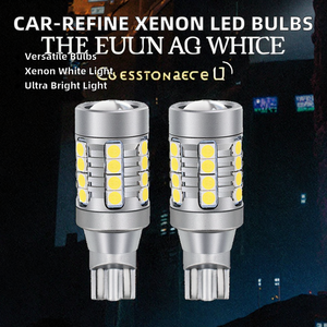 หลอดไฟ LED สีขาวซีนอน 30W สว่างพิเศษ สำหรับไฟเลี้ยว 1156 7440 T15 BA15S T20 ใช้แทนหลอดไฟถอย ไฟเบรก ไฟท้าย - Product Image 2