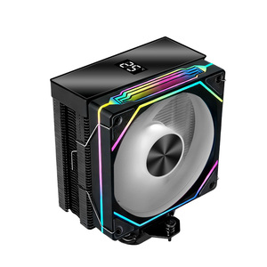 Disipador de Calor de Aluminio Refrigerado por Aire de Alto Rendimiento para CPU, Enfriador de Calidad con Potente Disipación de Calor, Refrigeración Silenciosa con Rodamiento Líquido de Alta Eficiencia - Product Image 3