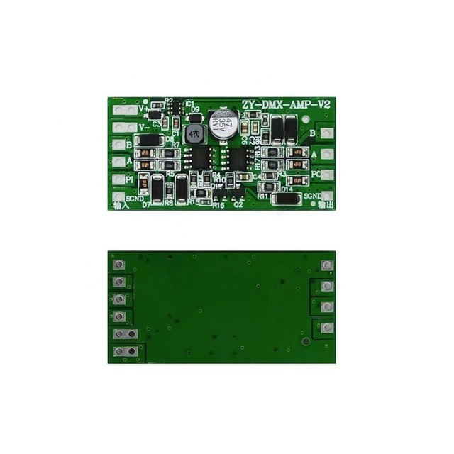 Taidacent Stage Led Parallel DMX512 DMX Addresseble Amplifier DMX Signal Amaplifier Booster DMX Amp Board