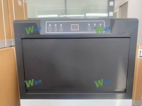 Machine à glaçons WICE de taille moyenne, capacité de production de 90 kg/24h, machine à glaçons commerciale, machine à glaçons pour café, économie d'énergie