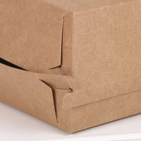 Caja para Hamburguesas Tipo Concha con Logotipo Personalizado, Empaque para Pasteles