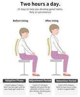 Correcteur de posture réglable, respirant, portable et pliable pour le haut du dos, le cou, la clavicule et la colonne vertébrale, avec fermeture auto-agrippante, pour la maison et le bureau