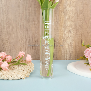La Belle et la Bête <span class=keywords><strong>Vase</strong></span> en acrylique imperméable pour décorations de mariage - Product Image 5