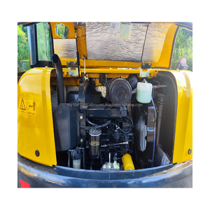 KOMATSU-Mini pelleteuse PC56 d'occasion en bon état, 5 tonnes, poids en ordre de marche, moteur pompe à engrenages d'origine - Product Image 5