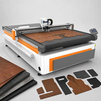 Sistema Automático de Corte de Tela, Máquina de Corte de Cuero con Cuchilla Oscilante CNC, Máquina de Corte de Alfombras