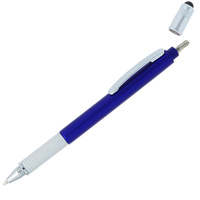 Ensemble de stylos multifonctions 4 en 1 avec tournevis, stylo à bille, écran tactile, logo gravé au laser personnalisé, cadeau promotionnel