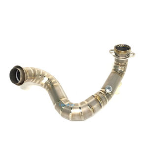 Pour KTM Duke <span class=keywords><strong>690</strong></span> /Husqvarna <span class=keywords><strong>701</strong></span> Svartpilen tuyau d'échappement en alliage de titane collecteur d'échappement stock taille 2012 ~ 2017/ 2019 ~ 2020 - Product Image 1