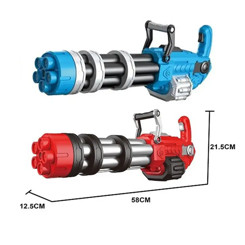 Lớn gatling điện Soaker Súng nước đồ chơi lễ hội nước đồ chơi mùa hè ngoài trời hồ bơi giật gân súng phun cho trẻ em