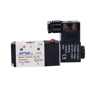AirTac <span class=keywords><strong>3</strong></span>/2 путь внутренний пилот 3V210-08 Пневматический электромагнитный клапан - Product Image 2
