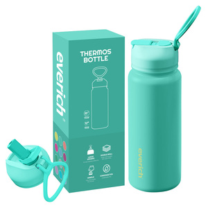 Tapa de Botella de Agua de Acero Inoxidable al por Mayor, a Prueba de Fugas y Libre de BPA, para Viajes y Deportes, Muestra Gratuita de Fábrica - Product Image 2