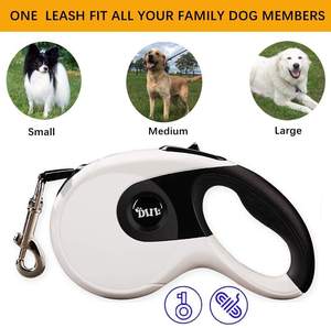 Automatic Retractable <strong>Dog</strong> Leash AdjustableTelescopic Pet Walking <strong>Lead</strong> <strong>for</strong> Small Medium Large <strong>Dogs</strong> Double <strong>Dog</strong> Leash &amp; <strong>Collar</strong> Set - Product Image 6