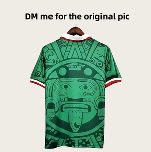 Maillots domicile et extérieur de l'équipe nationale <span class=keywords><strong>du</strong></span> Mexique 2026-2027, version joueur, 1:1 exact, ensemble short d'été 100% polyester, en stock, expédition rapide - Product Image 1