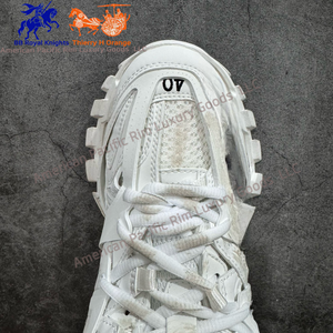 Zapatillas Deportivas de Lujo Originales, Retro, a la Moda, Unisex, con Cordones, para Caminar, Deportivas, de Cuero Genuino, Balenciaga - Product Image 6