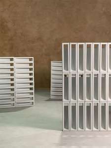 Carreaux muraux à la mode Panneau décoratif mural 3D Brique creuse en ciment simulé de haute qualité - Product Image 4