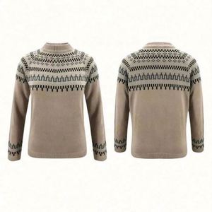 Top Fashion Custom Women Long Sleeve <b>Turtleneck</b> Women High Neck Knitted Pullover <b>Sweater</b> - Product Image 4