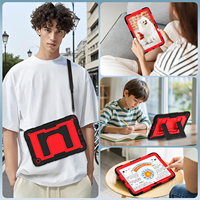 Protection intégrale du corps, grand support, coque de tablette en silicone PC pour Samsung Galaxy Tab A11 8,7 pouces 2025 A9 8,7 pouces 2023