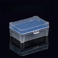 Boîte à micro-pailles en PP pour instruments de laboratoire, pour le stockage de tubes, 96 puits, OEM