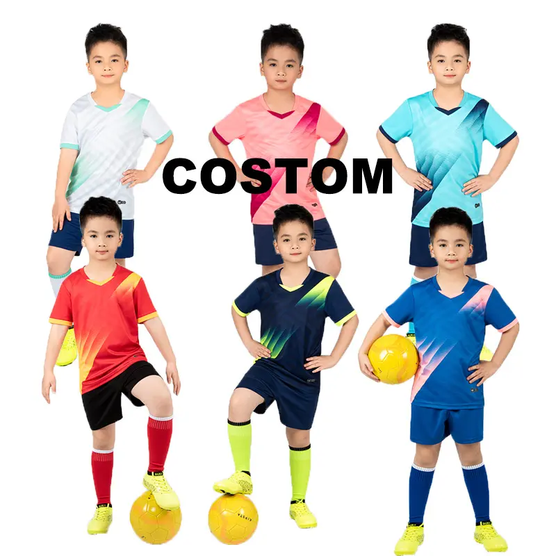 เสื้อกีฬาฟุตบอลสำหรับเด็กเสื้อสโมสร EPL สีเขียวดั้งเดิมสีเขียว
