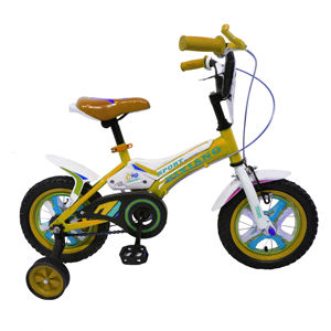 Vélo d'apprentissage 12 pouces pour tout-petits, monovitesse, fourche en acier, pédales ordinaires, <span class=keywords><strong>panier</strong></span> en plastique, roues d'apprentissage – Offre Spéciale - Product Image 4