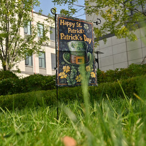 Оптовая продажа: Новинка! Двусторонний садовый флаг «Счастливой Пасхи» на заказ, полиэстер, водонепроницаемый, не мнется, с цифровой печатью - Product Image 4